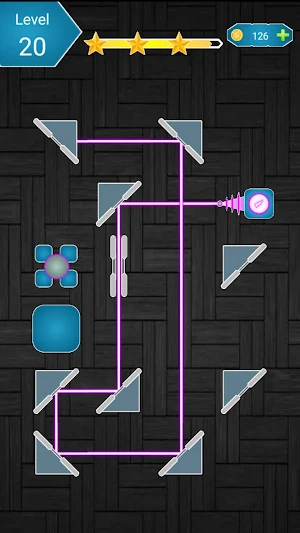 Laser Reflecting Puzzle Screenshot 1