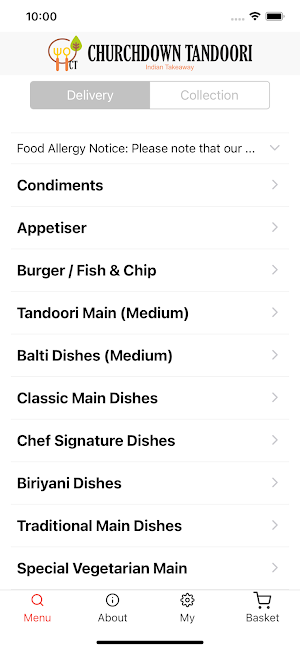 Churchdown Tandoori Screenshot 0