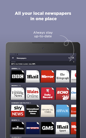 UK Newspapers Screenshot 3