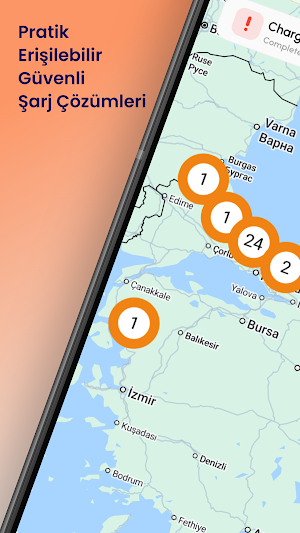 MithraPOD Araç Şarj Uygulaması Screenshot 1