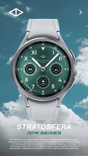 Stratosfera: Analog Watch Face Screenshot 0
