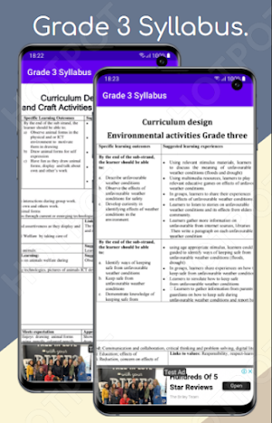 Grade 3 CBC Syllabus. Screenshot 0