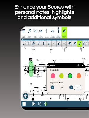 Five Lines Digital Sheet Music Screenshot 1