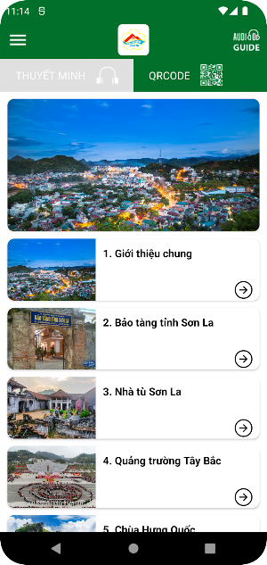 Thành phố Sơn La Audio Guide Screenshot 2