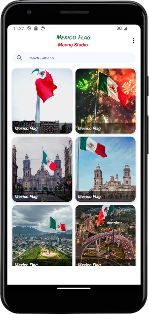 Mexico Flag Wallpaper Screenshot 0