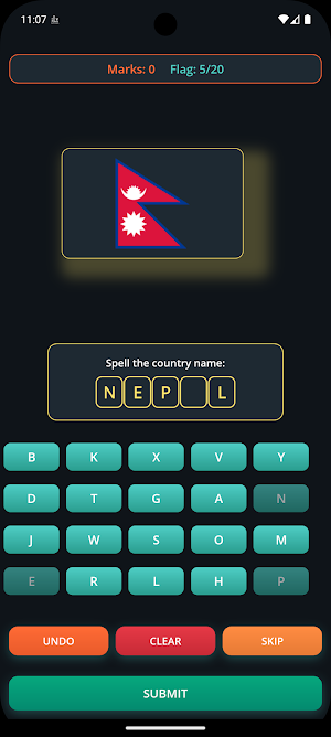 Flag Quiz Screenshot 2