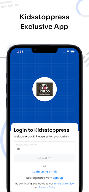 Kidsstoppress Screenshot 0