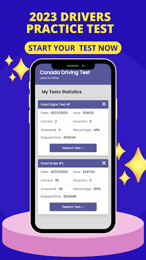 Canada Driving Test Premium Screenshot 3