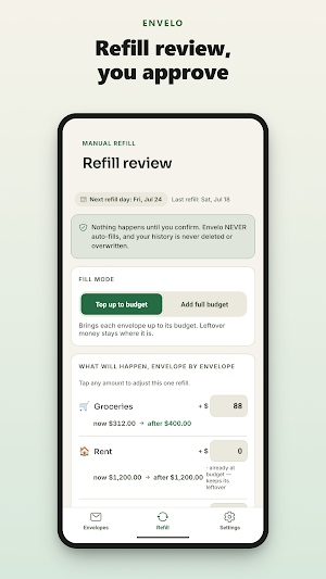 Envelo: Cash Envelope Budget Screenshot 1
