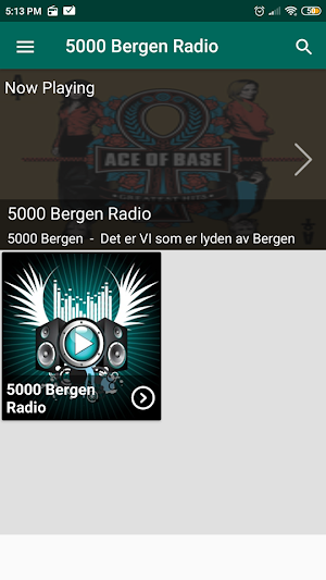 5000 Bergen Radio App NO Screenshot 0
