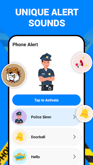 Dont touch my mobile AntiTheft Screenshot 1