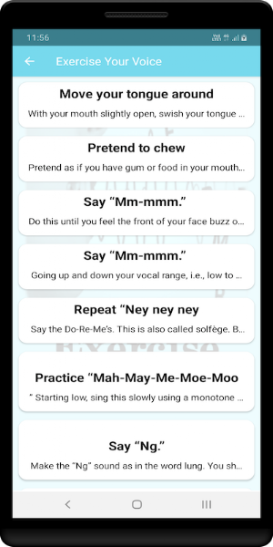 Exercise Your Voice Screenshot 0