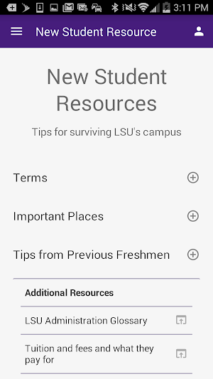 LSU Mobile Screenshot 3