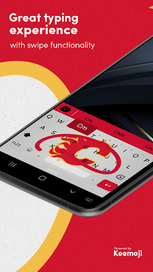 Calgary Flames Keyboard Screenshot 0