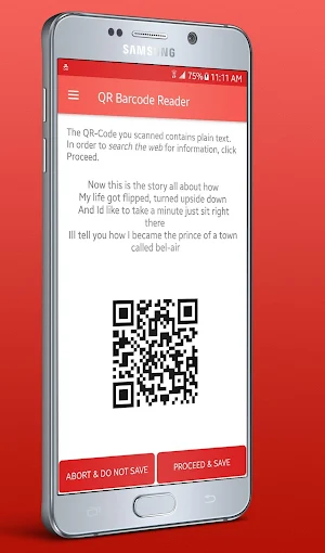 QR & Barcode Scanner Pro Screenshot 2