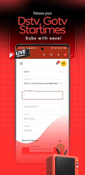 MEDIADATASUB Screenshot 1
