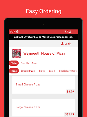 Weymouth House of Pizza Screenshot 2