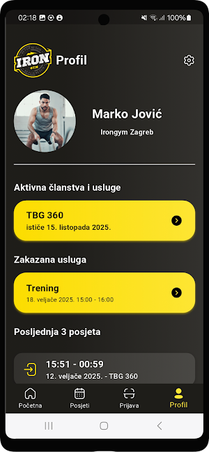 IronGym Screenshot 3
