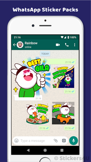 Eid Al-Fitr Wishes Stickers 23 Screenshot 2