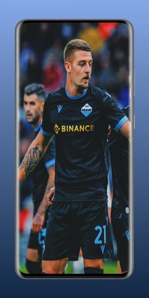 Sergej Milinkovic 4K Wallpaper Screenshot 2