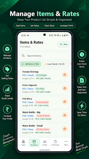 DhandaX – GST Billing & Khata Screenshot 2