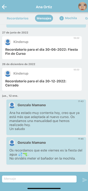 KinderUp Centros Screenshot 2