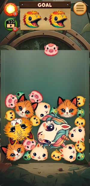 Animal Suika Merge Animals Screenshot 3