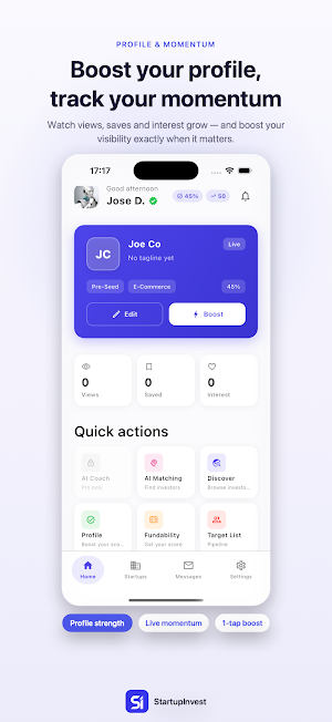 StartupInvest Screenshot 2