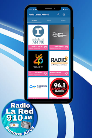 Radio La Red AM 910 Screenshot 1