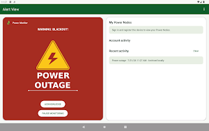Power Grid Monitor Screenshot 2