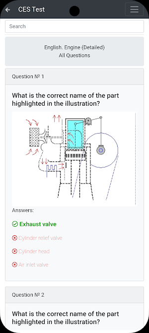 English. Engine Detailed CES Screenshot 1