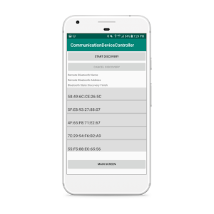 Communication Device Controlle Screenshot 1