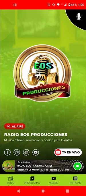 Radio Eos Producciones Screenshot 0