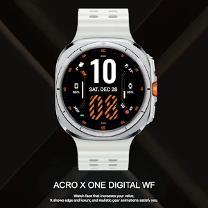 ACRO X one Digital Watchface Screenshot 1