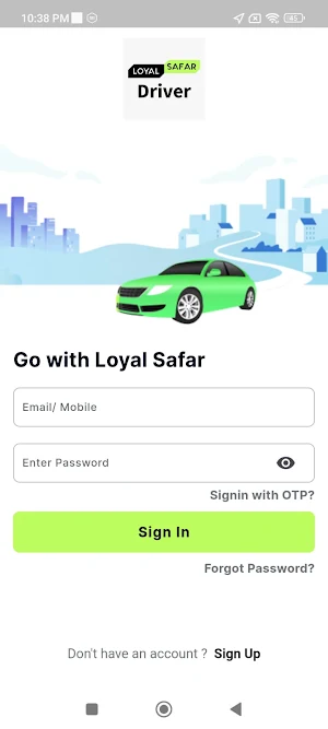 Loyal Safar Driver Screenshot 0