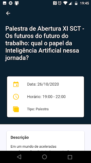 XI Semana de Ciência e Tecnologia Screenshot 3