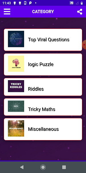 Viral Math and Logic Questions Screenshot 0