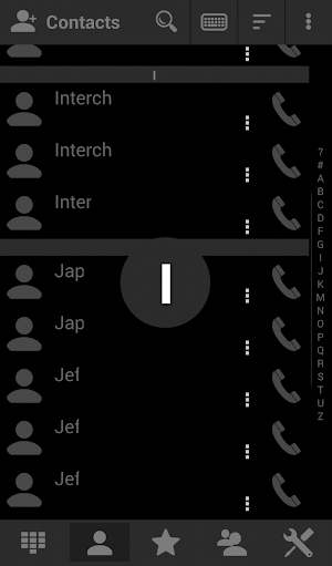 Teme Material Grey2 RocketDial Screenshot 1