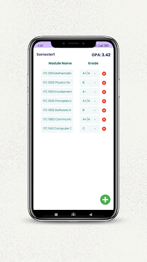 GPA CALCULATOR PRO - FOT Screenshot 1