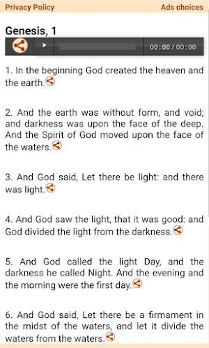 Spanish / English Bible Screenshot 1