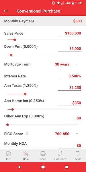 Eastbank Mortgage App Screenshot 2