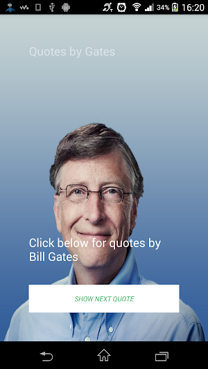 Quotes by Gates Screenshot 3