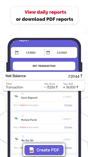Expense Book- Cash Ledger Book Screenshot 1