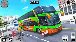 Luxury Coach Bus Game 3d Screenshot 1