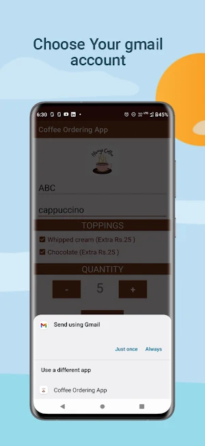 Coffee Ordering App Screenshot 3