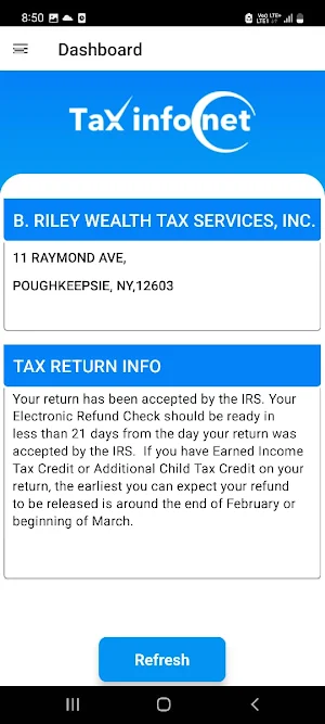 TaxInfoNet Screenshot 1