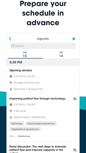 Nursing Times Events Screenshot 2