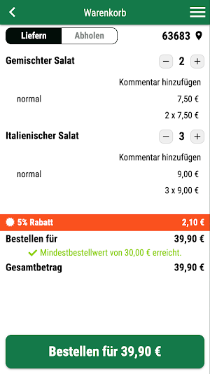 Istanbul Kebaphaus Gedern Screenshot 1