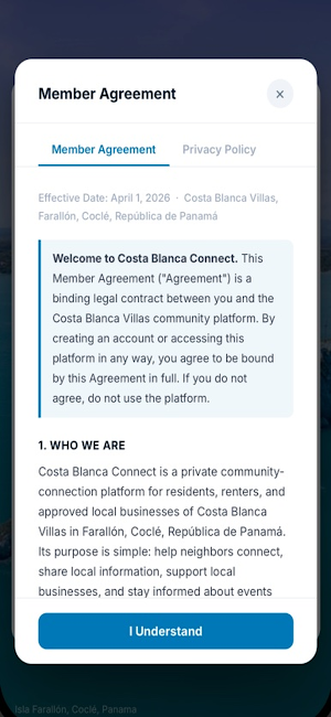 Costa Blanca Connect Screenshot 0