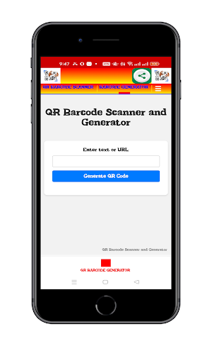 QR BARCODE SCANNER & Generator Screenshot 1